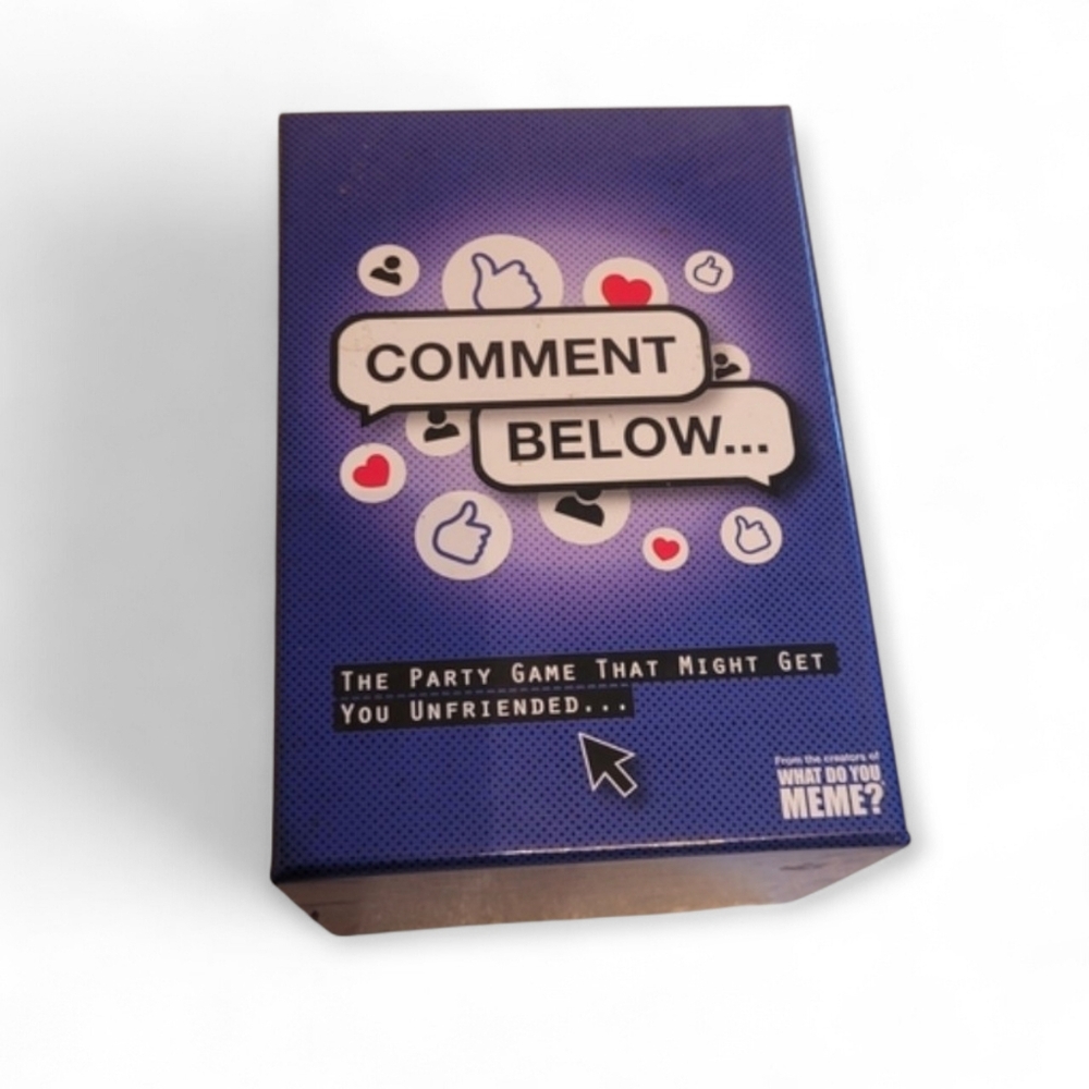 Comment Below Party Game